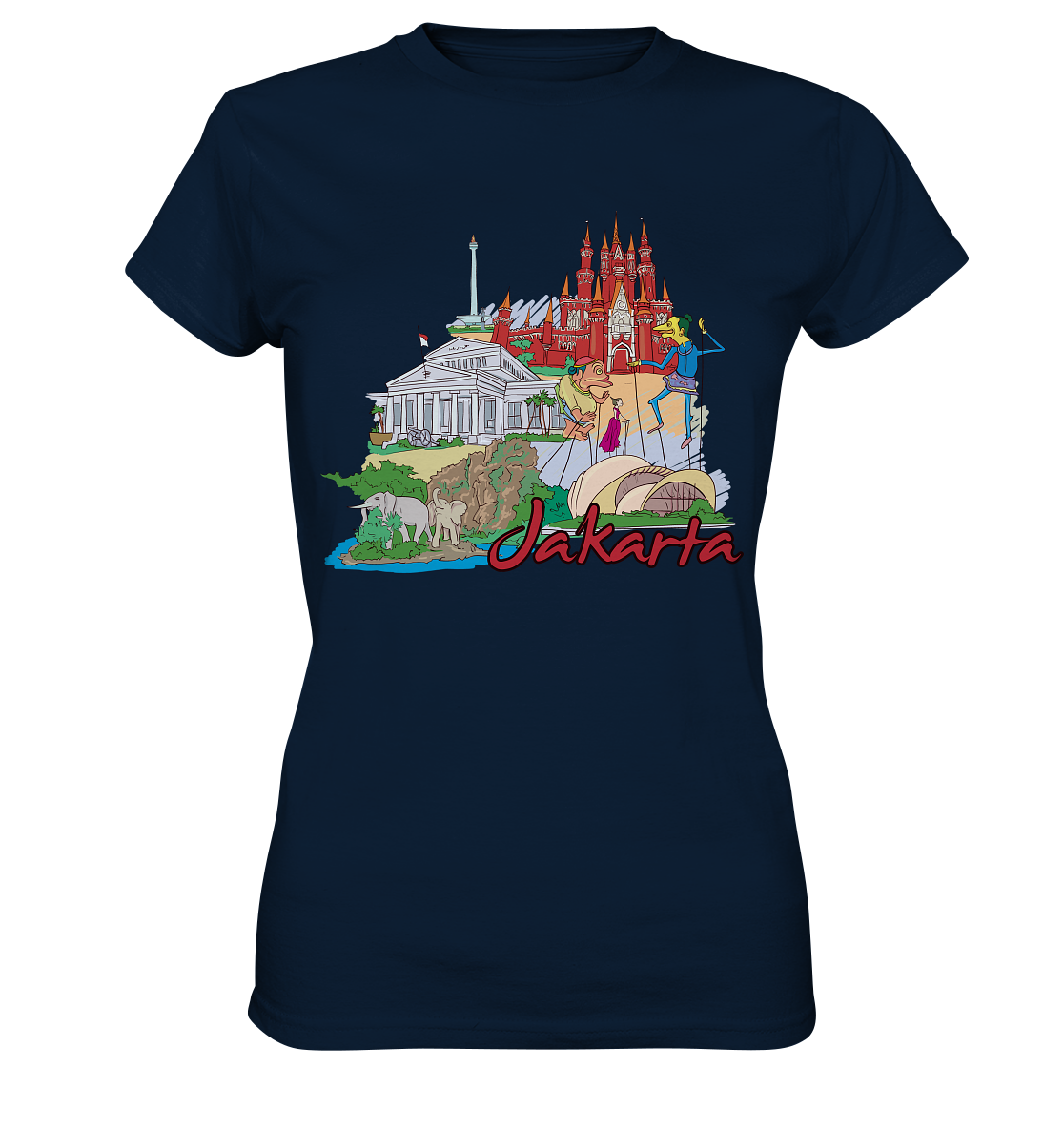 Jakarta - Ladies Premium Shirt