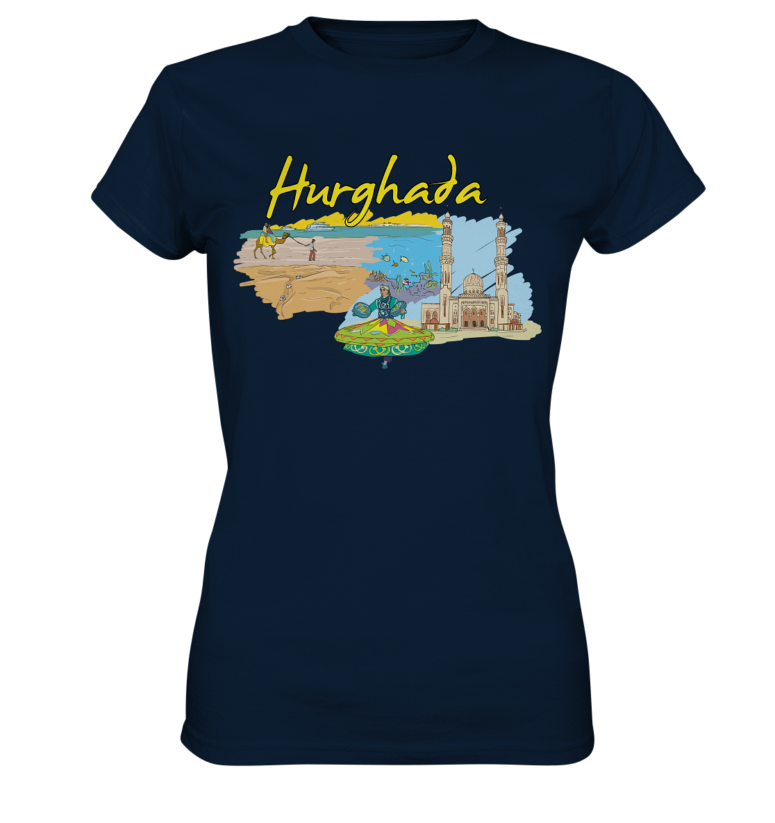 Hurghada - Ladies Premium Shirt