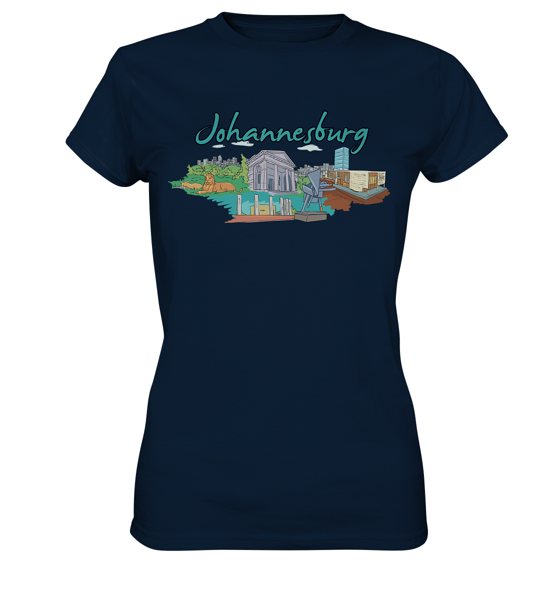 Johannesburg  - Ladies Premium Shirt