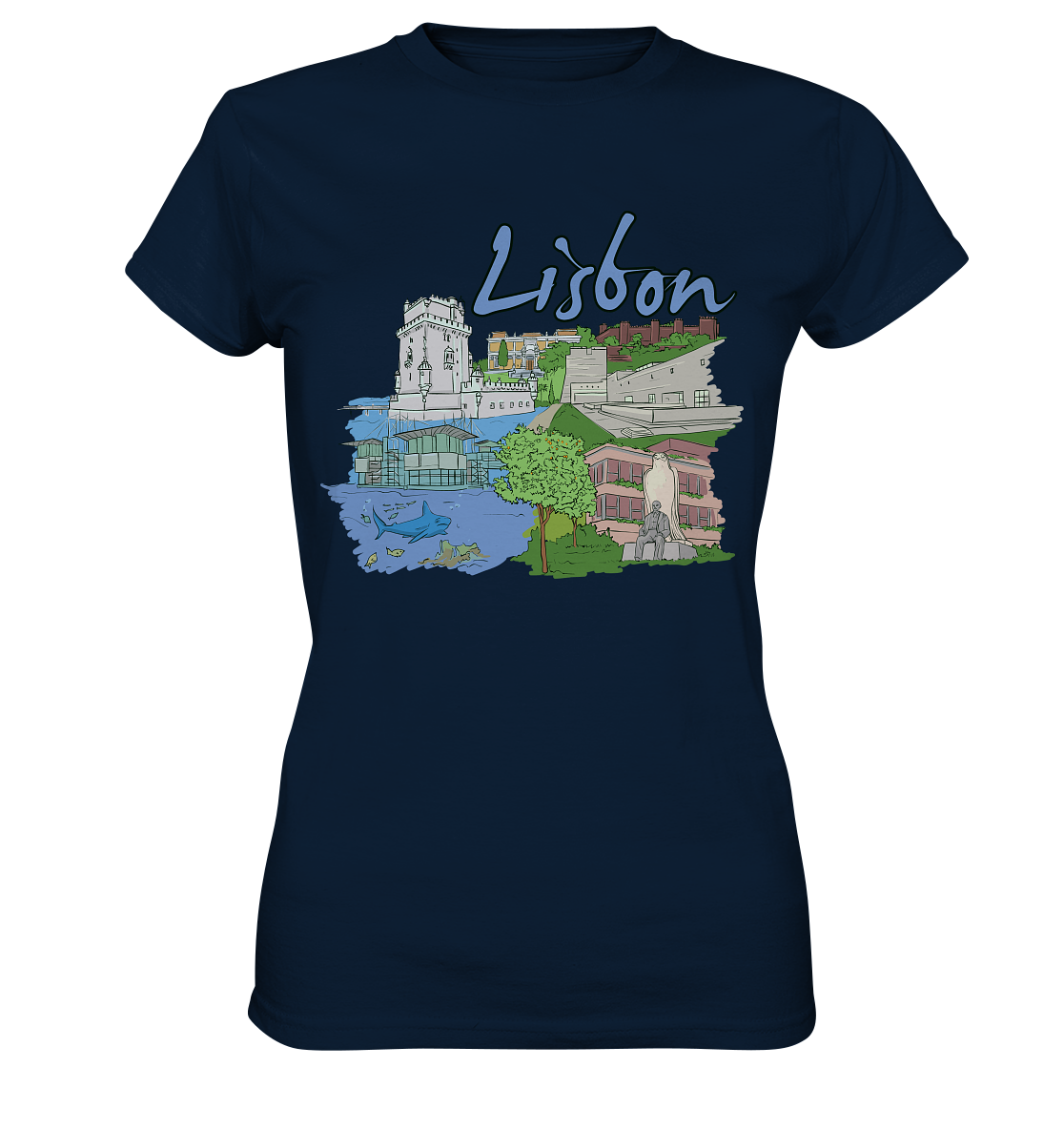 Lissabon  - Ladies Premium Shirt