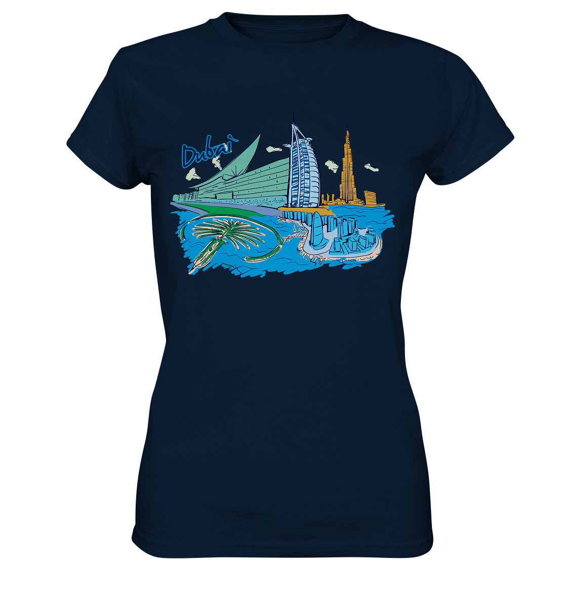 Dubai - Ladies Premium Shirt