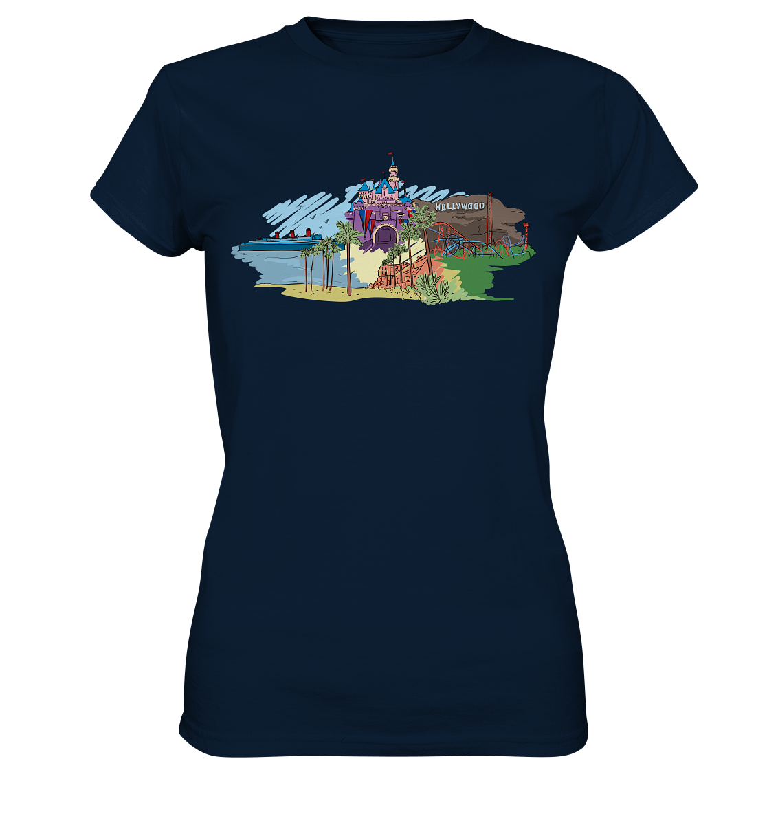 Hollywood  - Ladies Premium Shirt