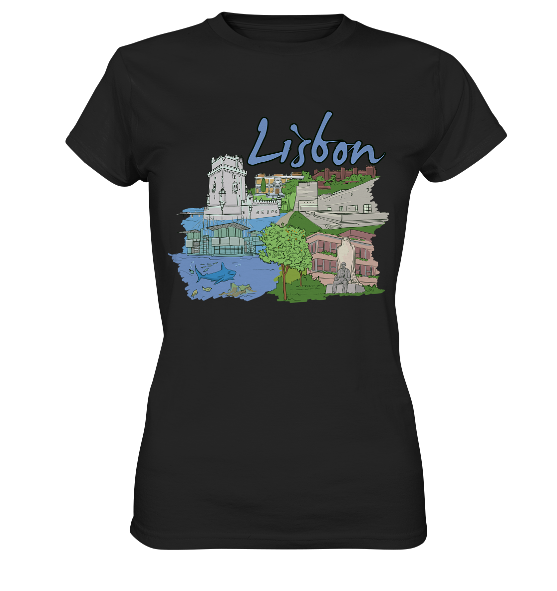 Lissabon  - Ladies Premium Shirt