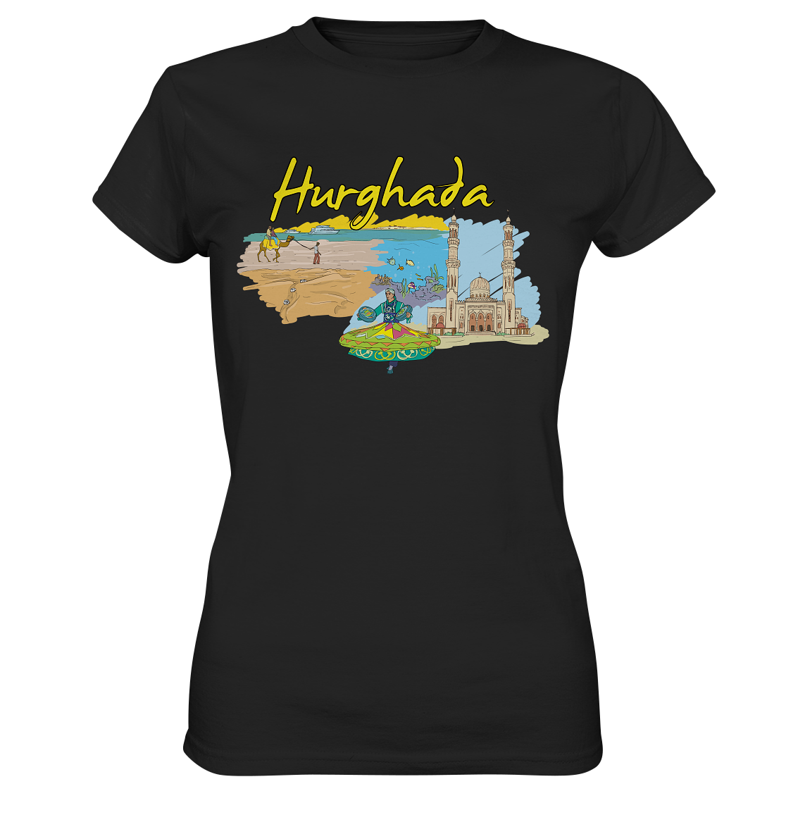 Hurghada - Ladies Premium Shirt
