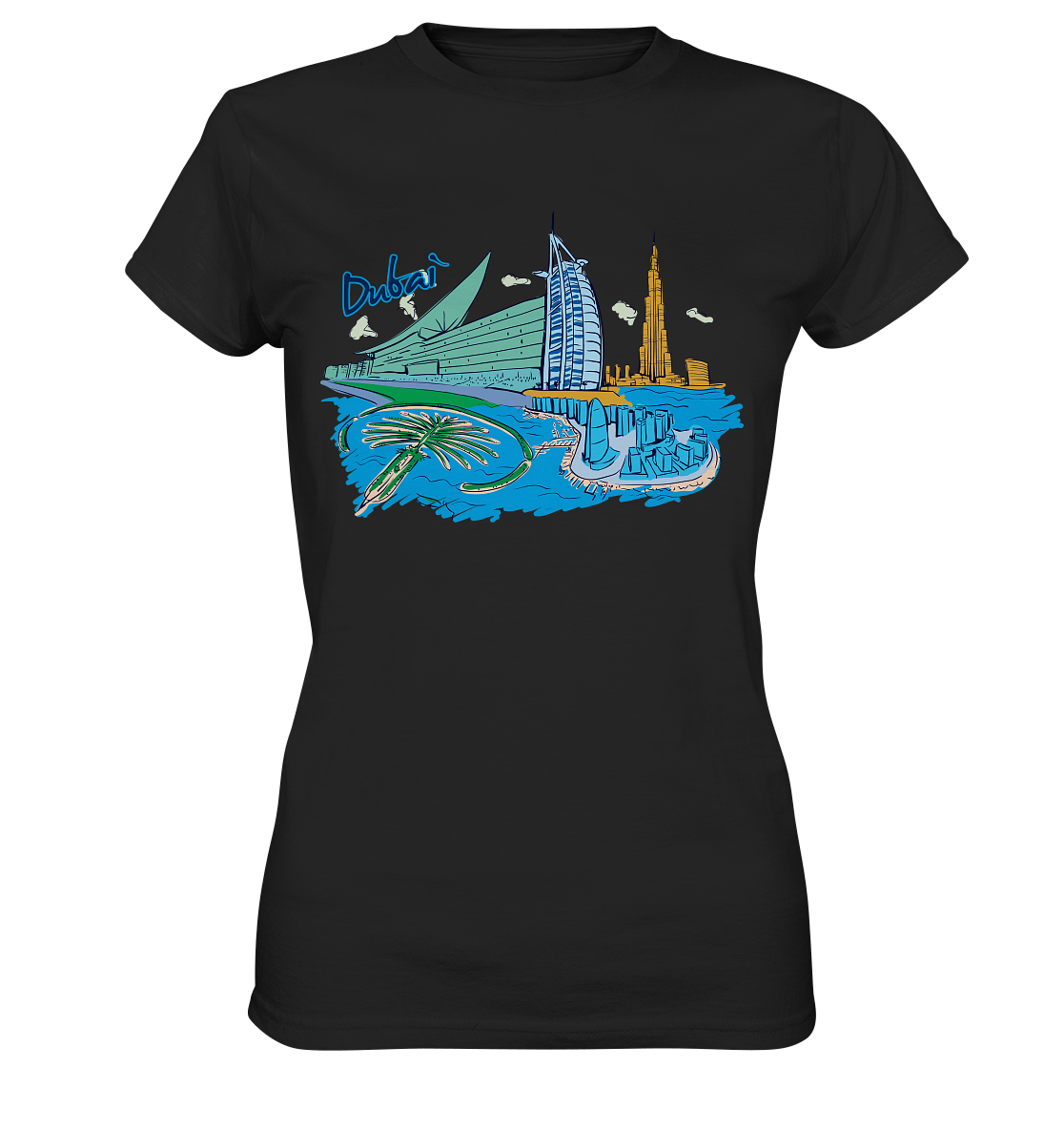 Dubai - Ladies Premium Shirt