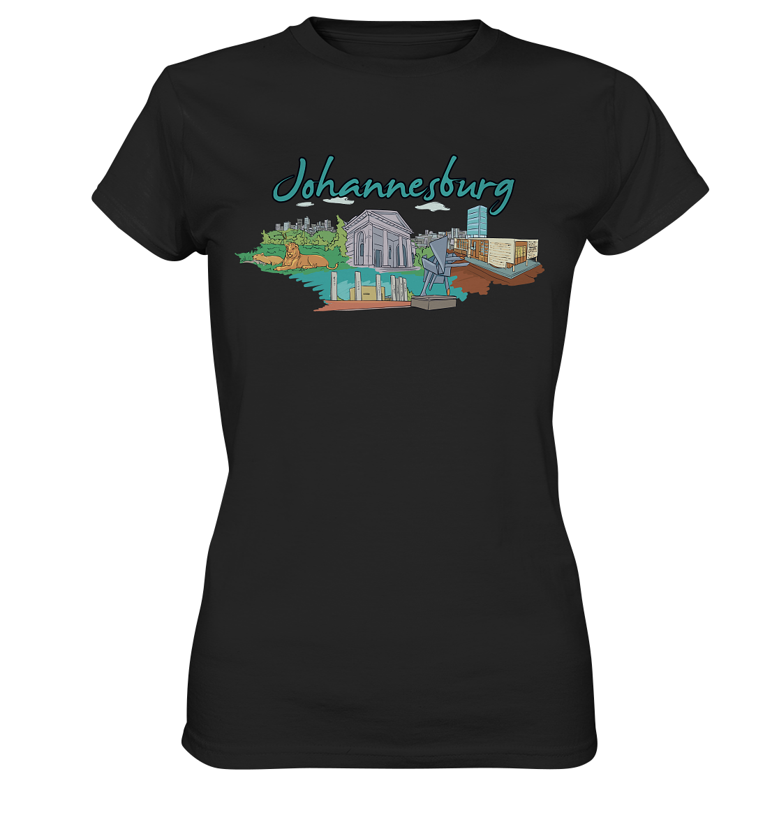 Johannesburg  - Ladies Premium Shirt