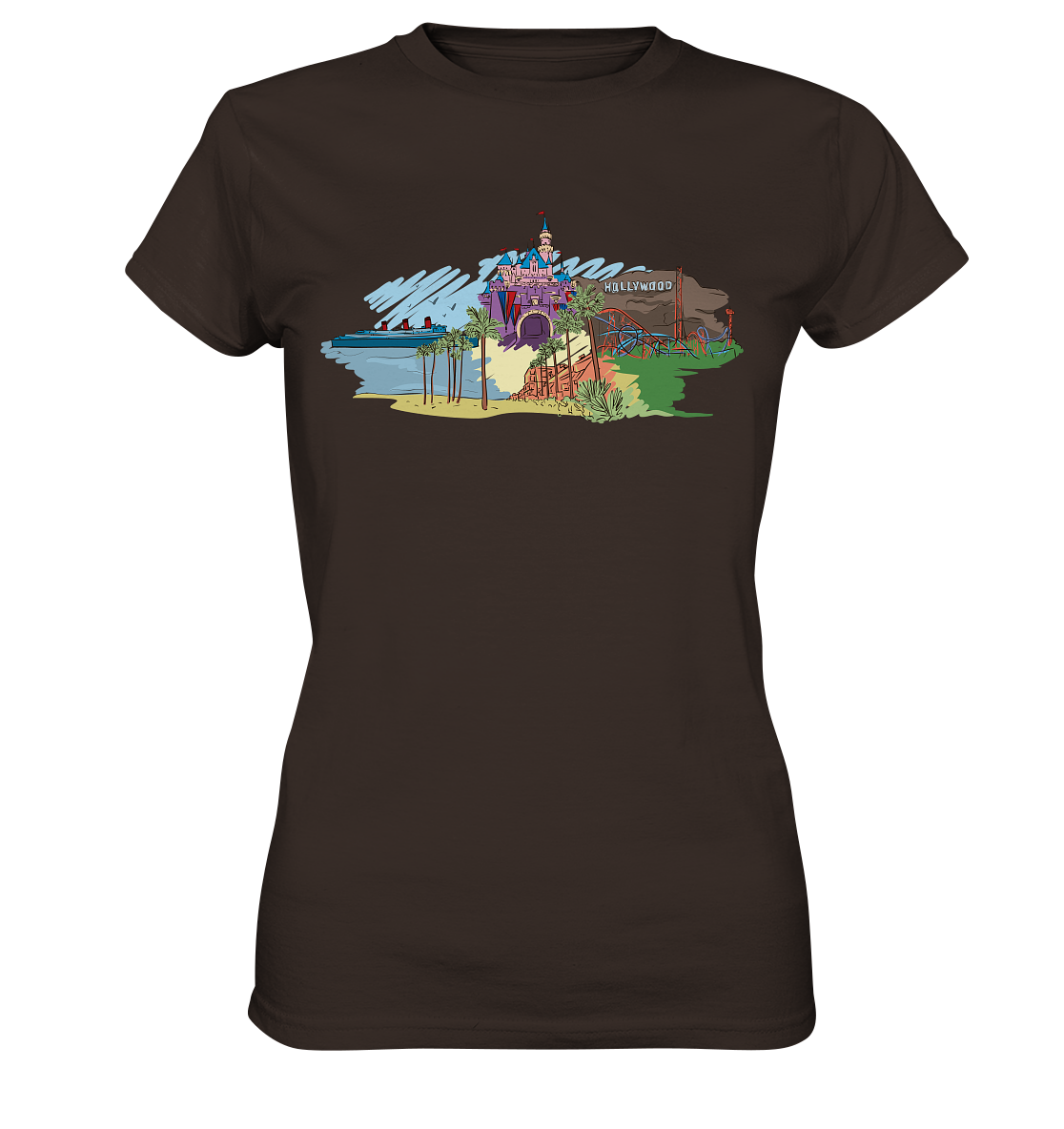 Hollywood  - Ladies Premium Shirt