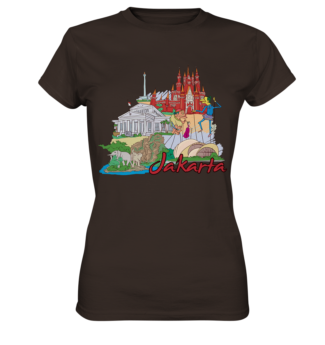 Jakarta - Ladies Premium Shirt