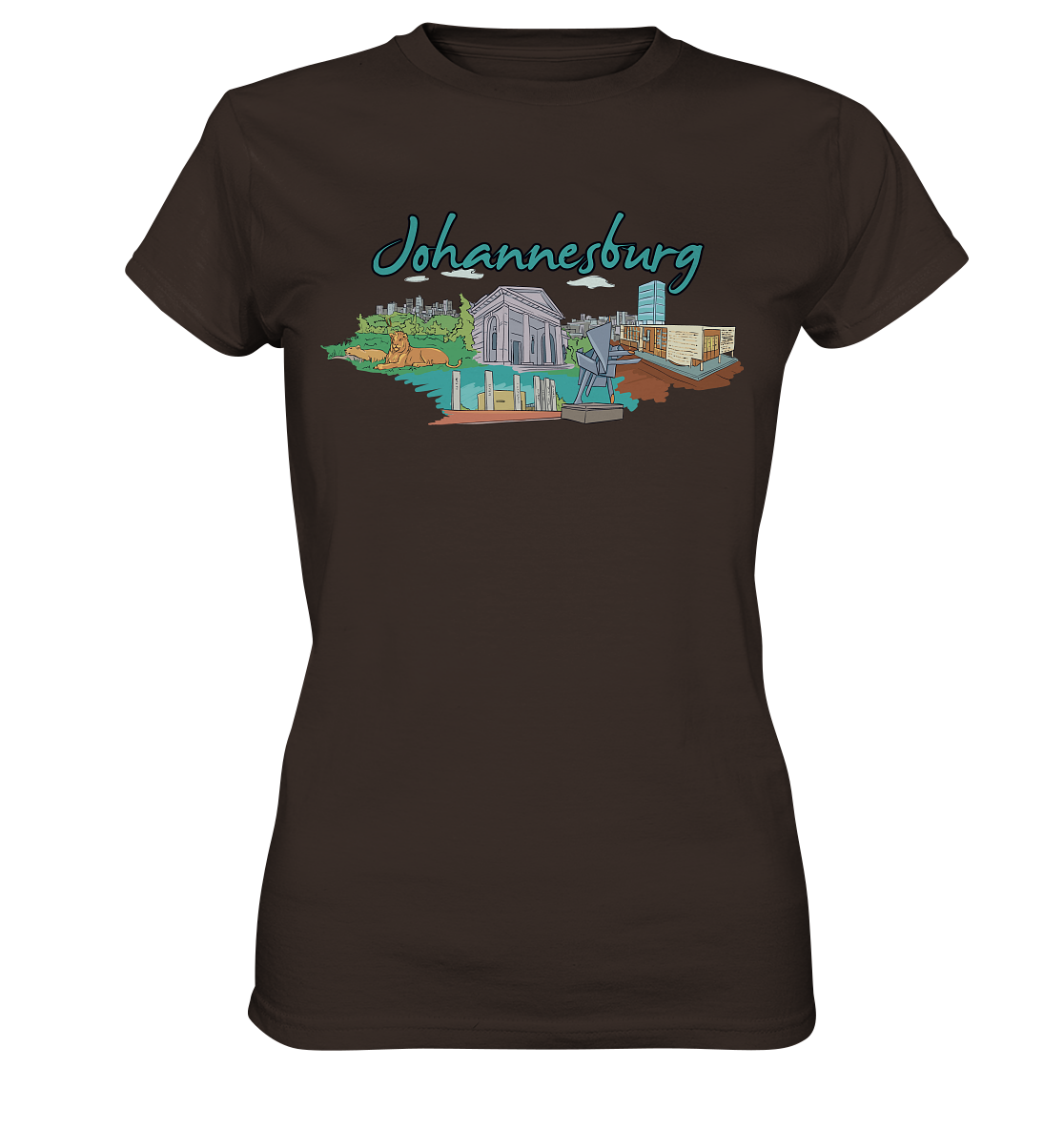 Johannesburg  - Ladies Premium Shirt
