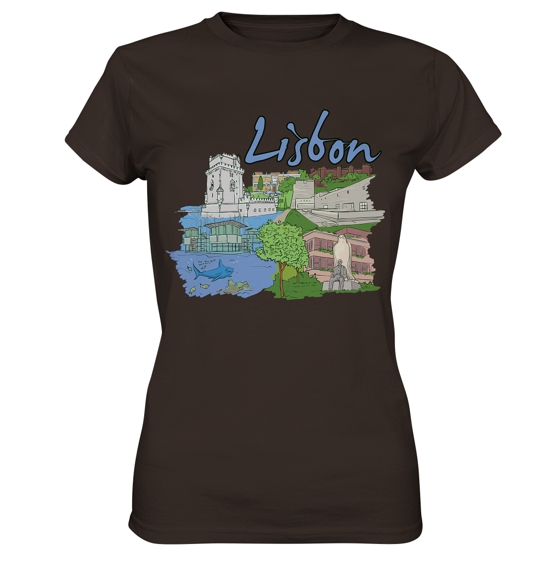 Lissabon  - Ladies Premium Shirt