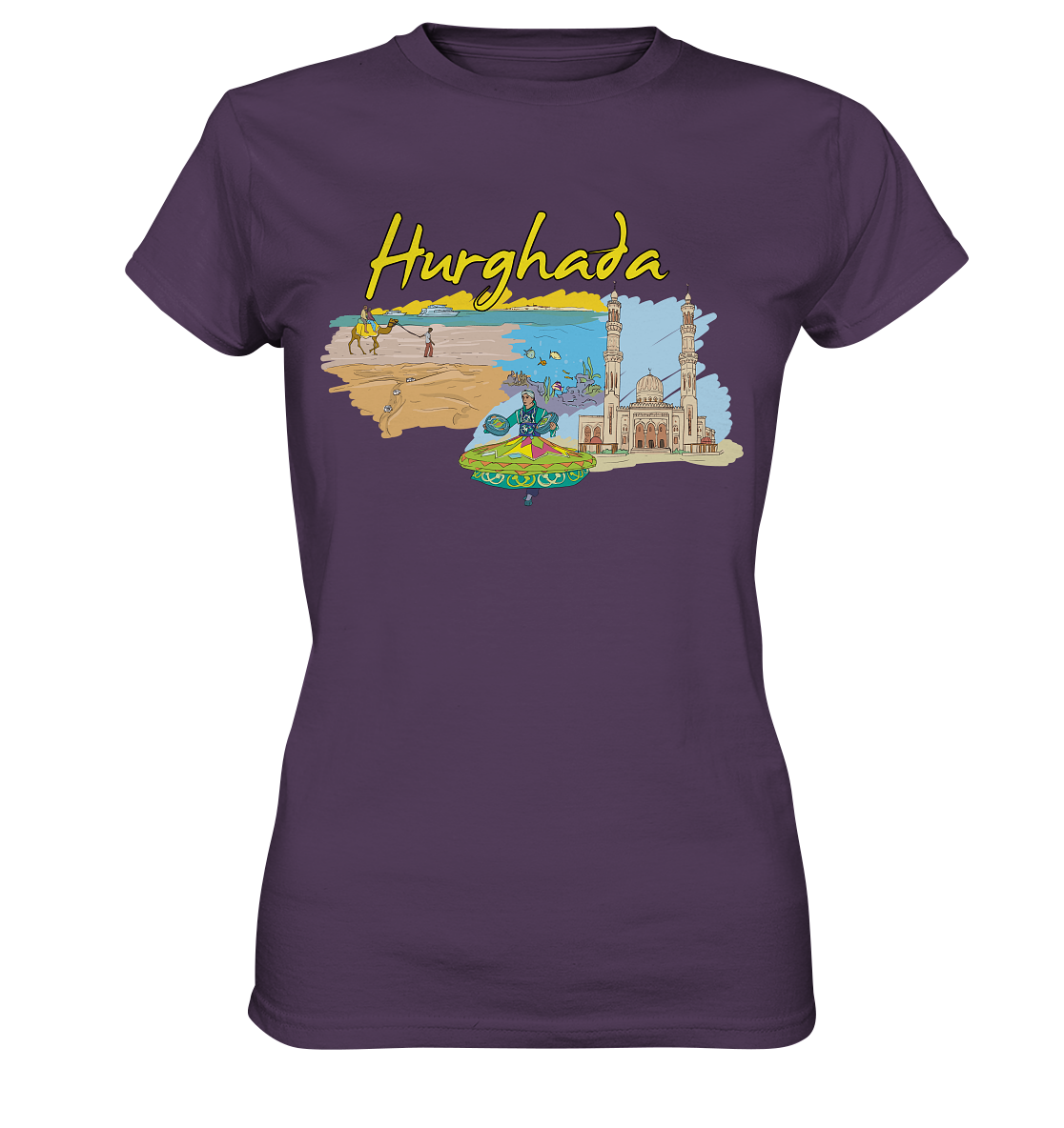 Hurghada - Ladies Premium Shirt