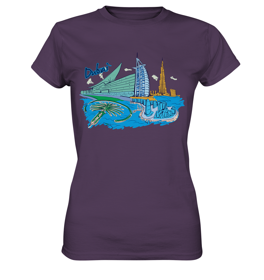 Dubai - Ladies Premium Shirt