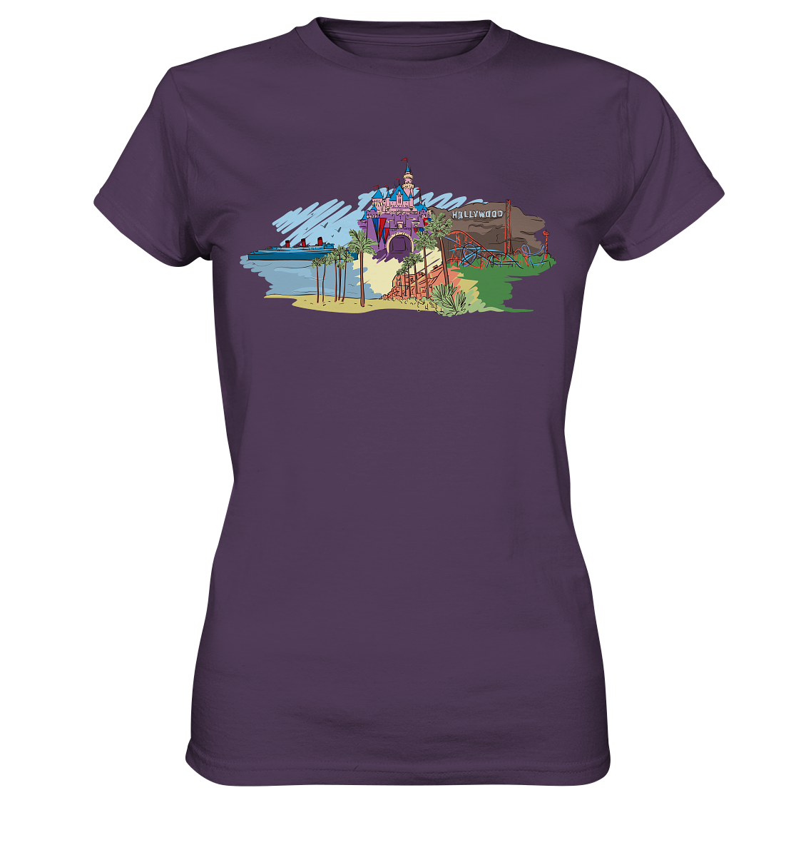 Hollywood  - Ladies Premium Shirt