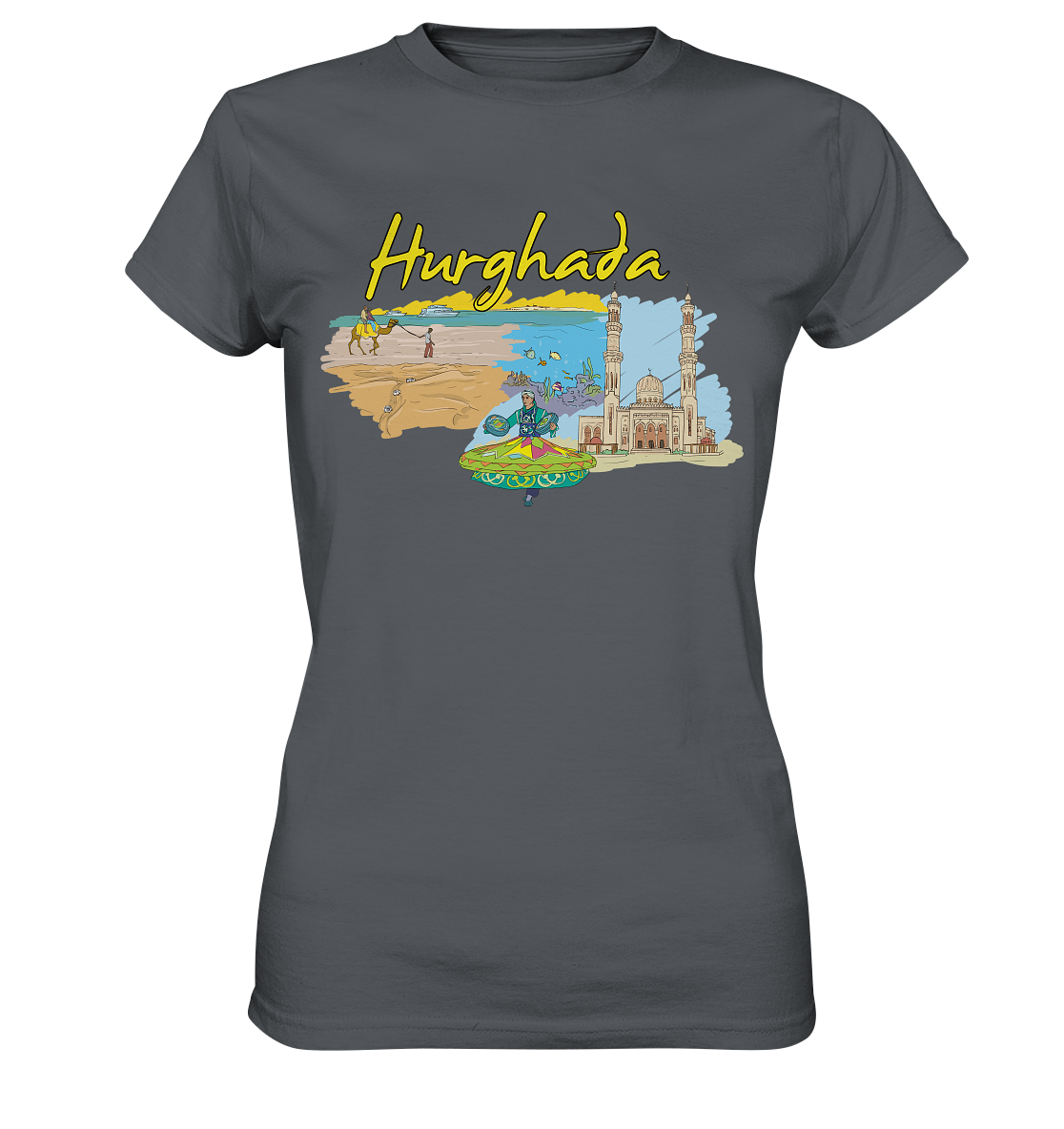 Hurghada - Ladies Premium Shirt
