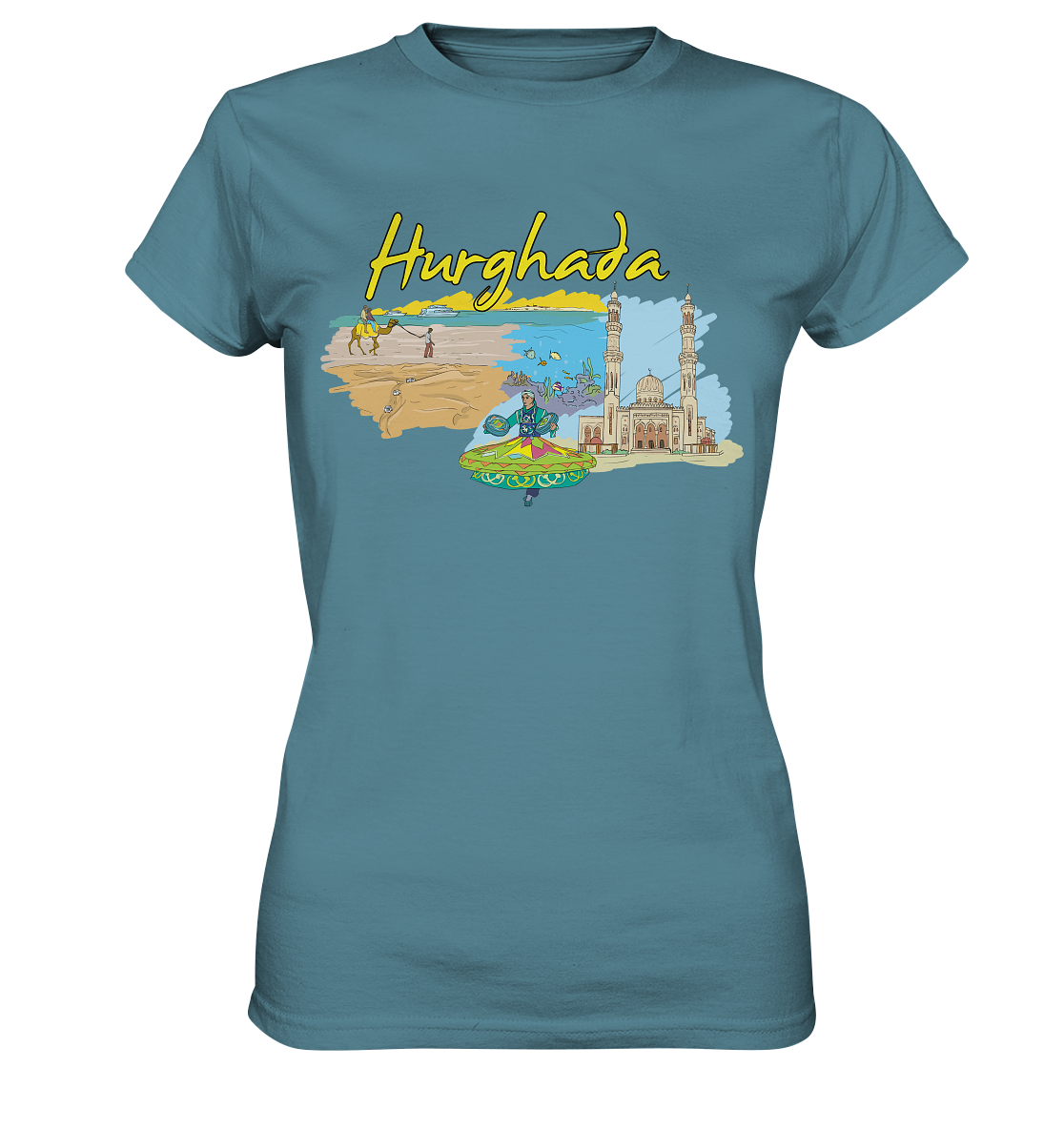 Hurghada - Ladies Premium Shirt