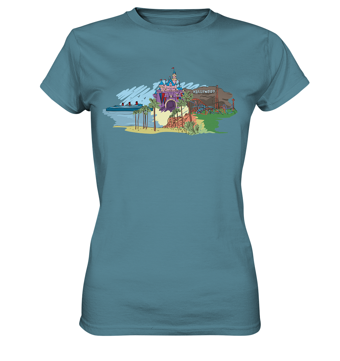 Hollywood  - Ladies Premium Shirt
