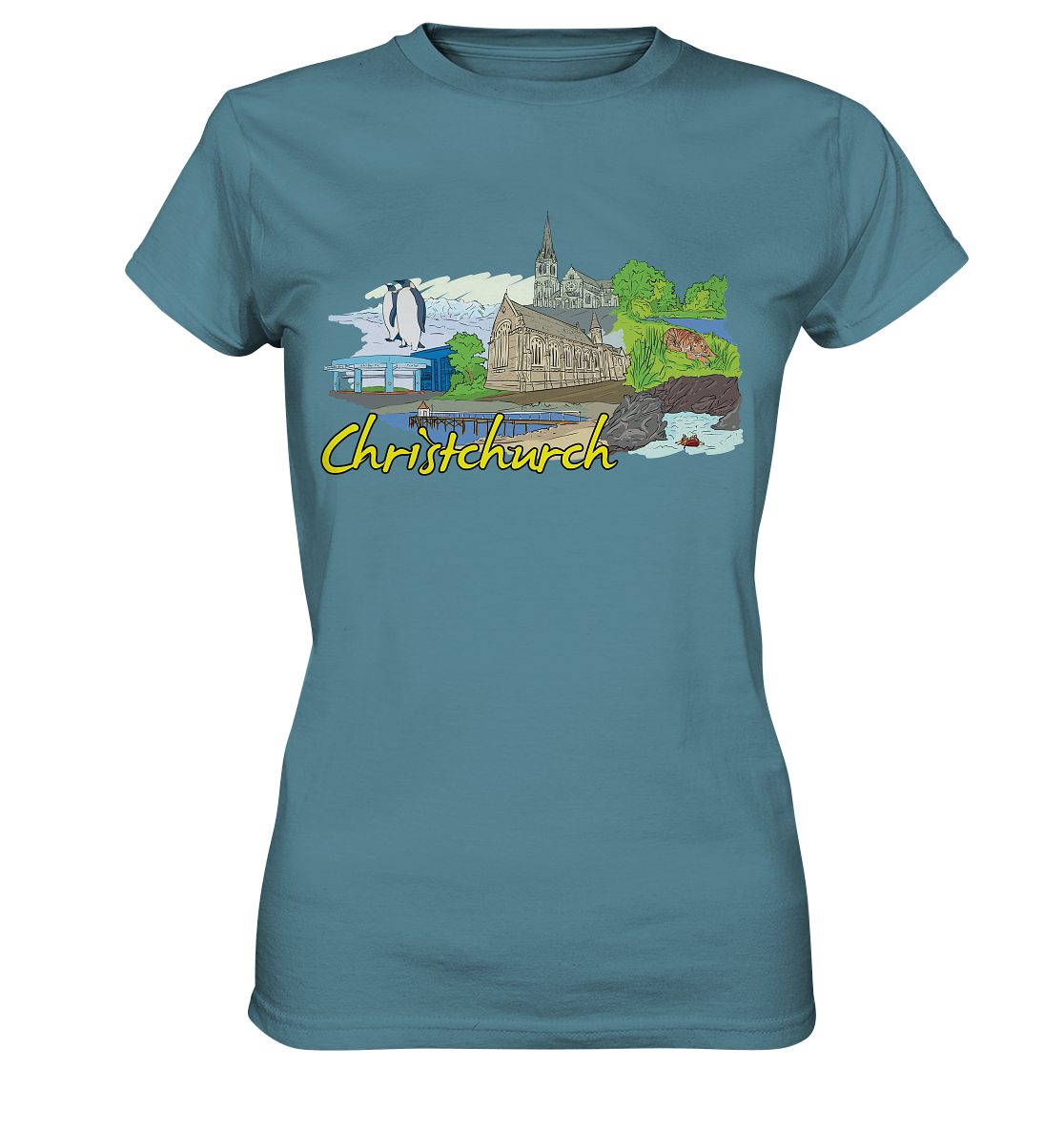 Christchurch - Ladies Premium Shirt