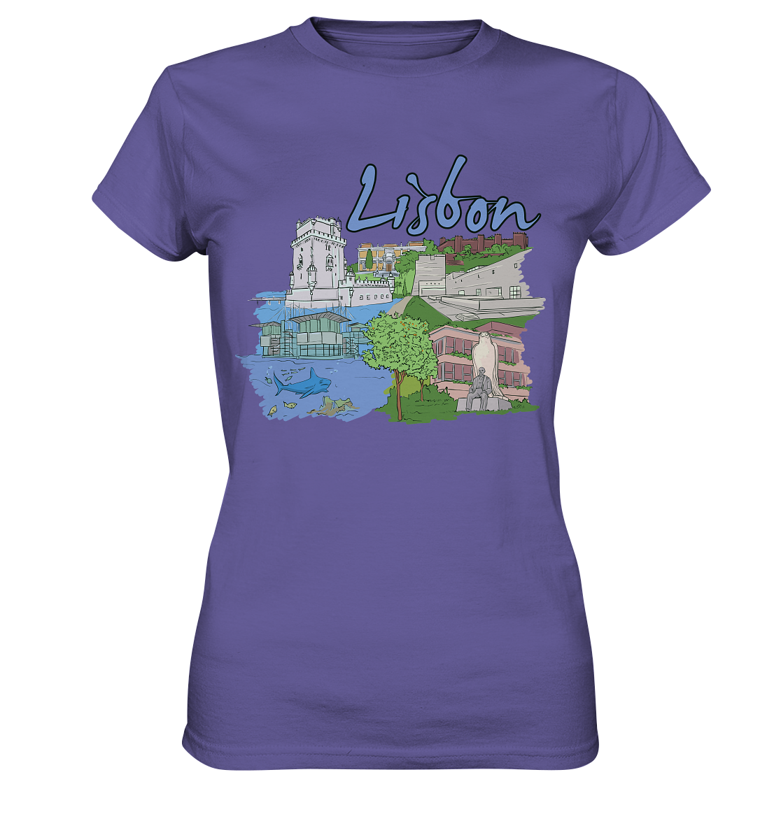 Lissabon  - Ladies Premium Shirt