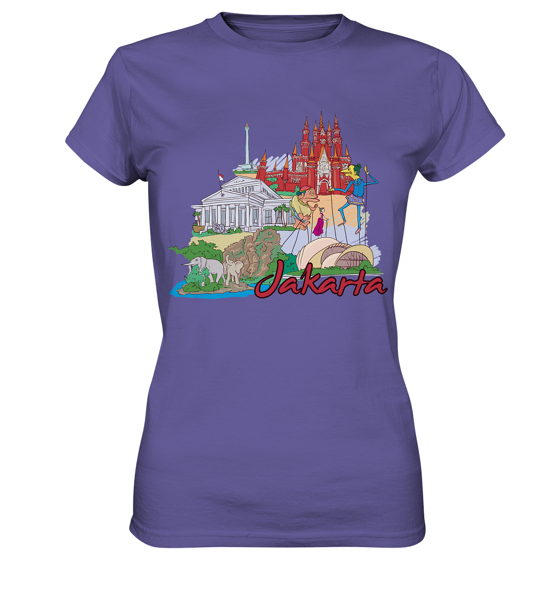 Jakarta - Ladies Premium Shirt