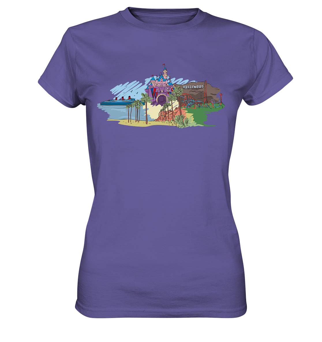 Hollywood  - Ladies Premium Shirt