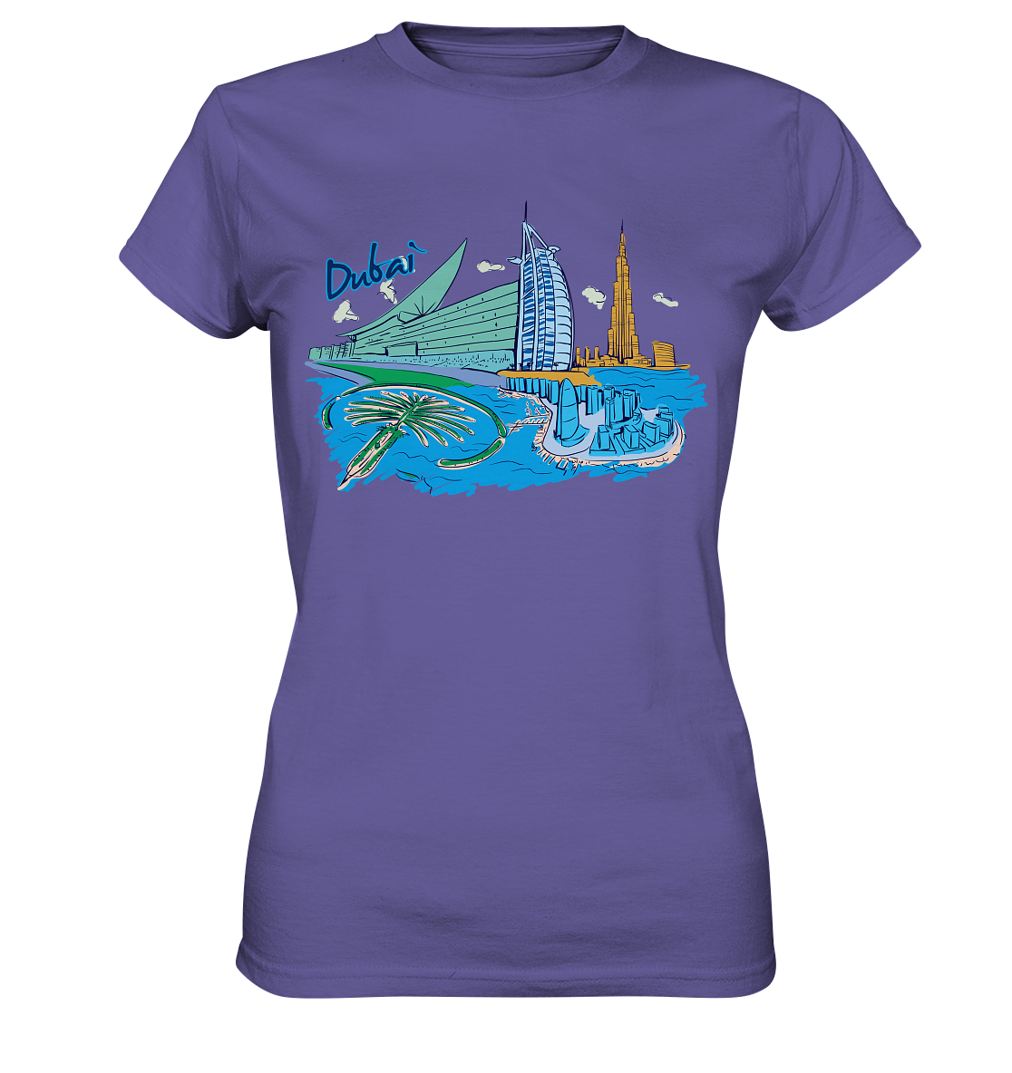 Dubai - Ladies Premium Shirt