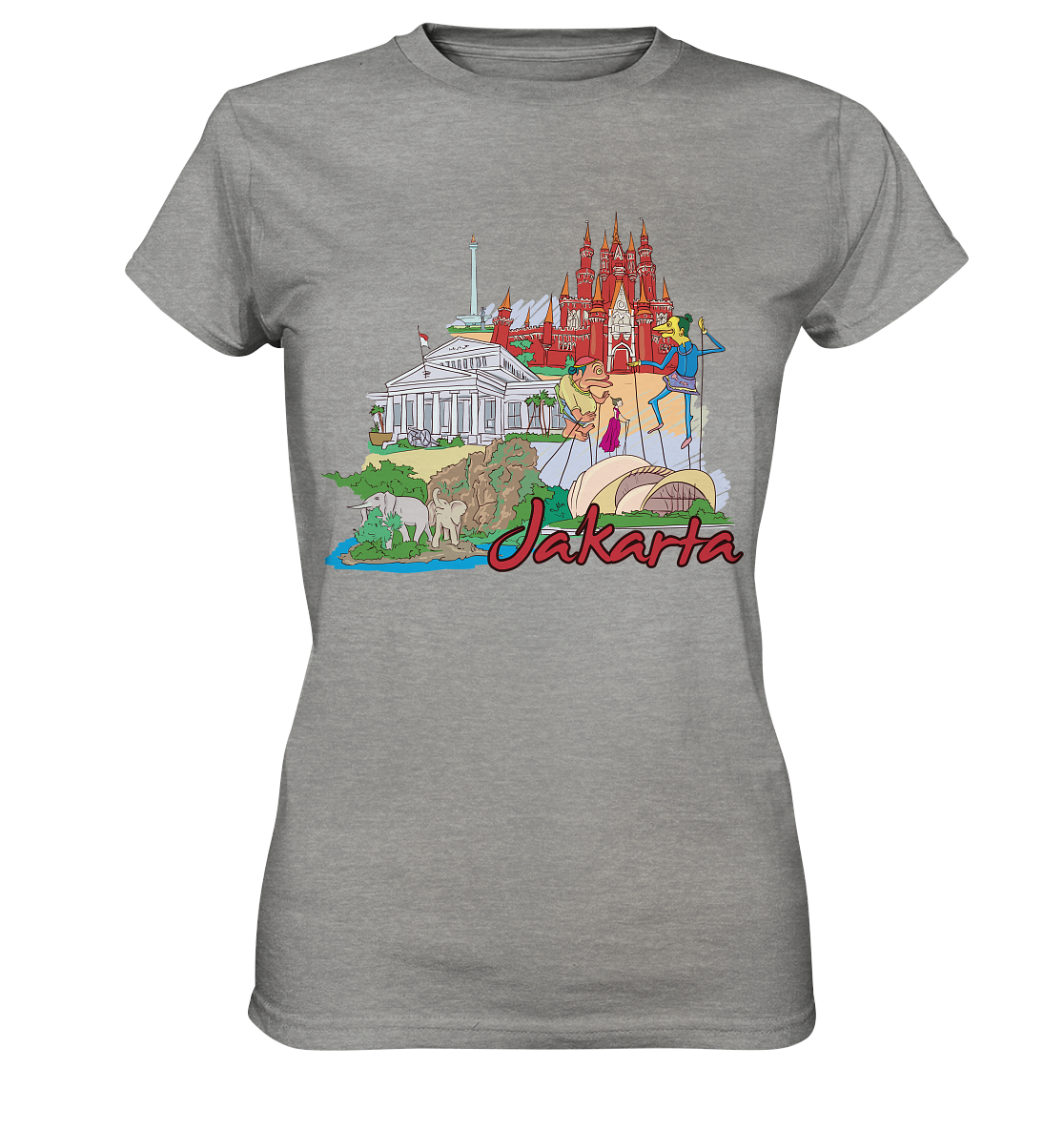 Jakarta - Ladies Premium Shirt