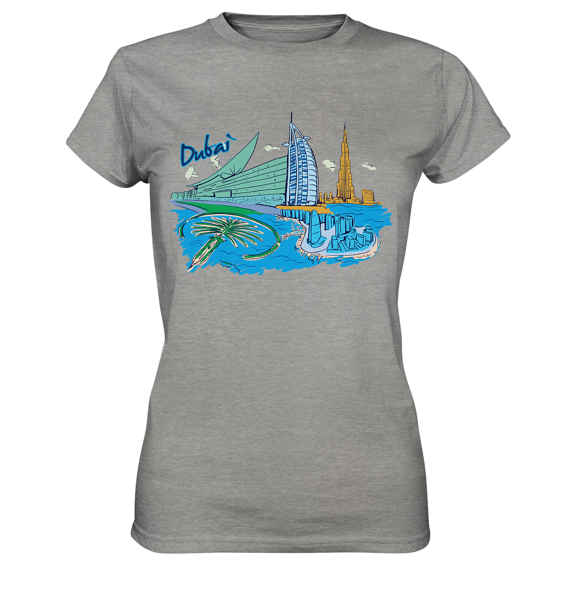 Dubai - Ladies Premium Shirt