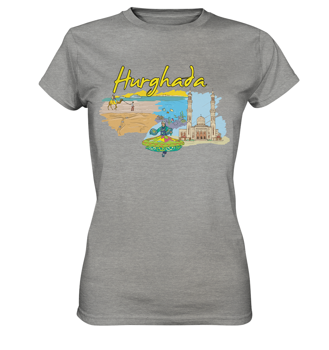 Hurghada - Ladies Premium Shirt