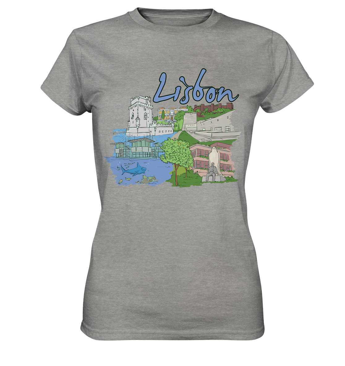 Lissabon  - Ladies Premium Shirt