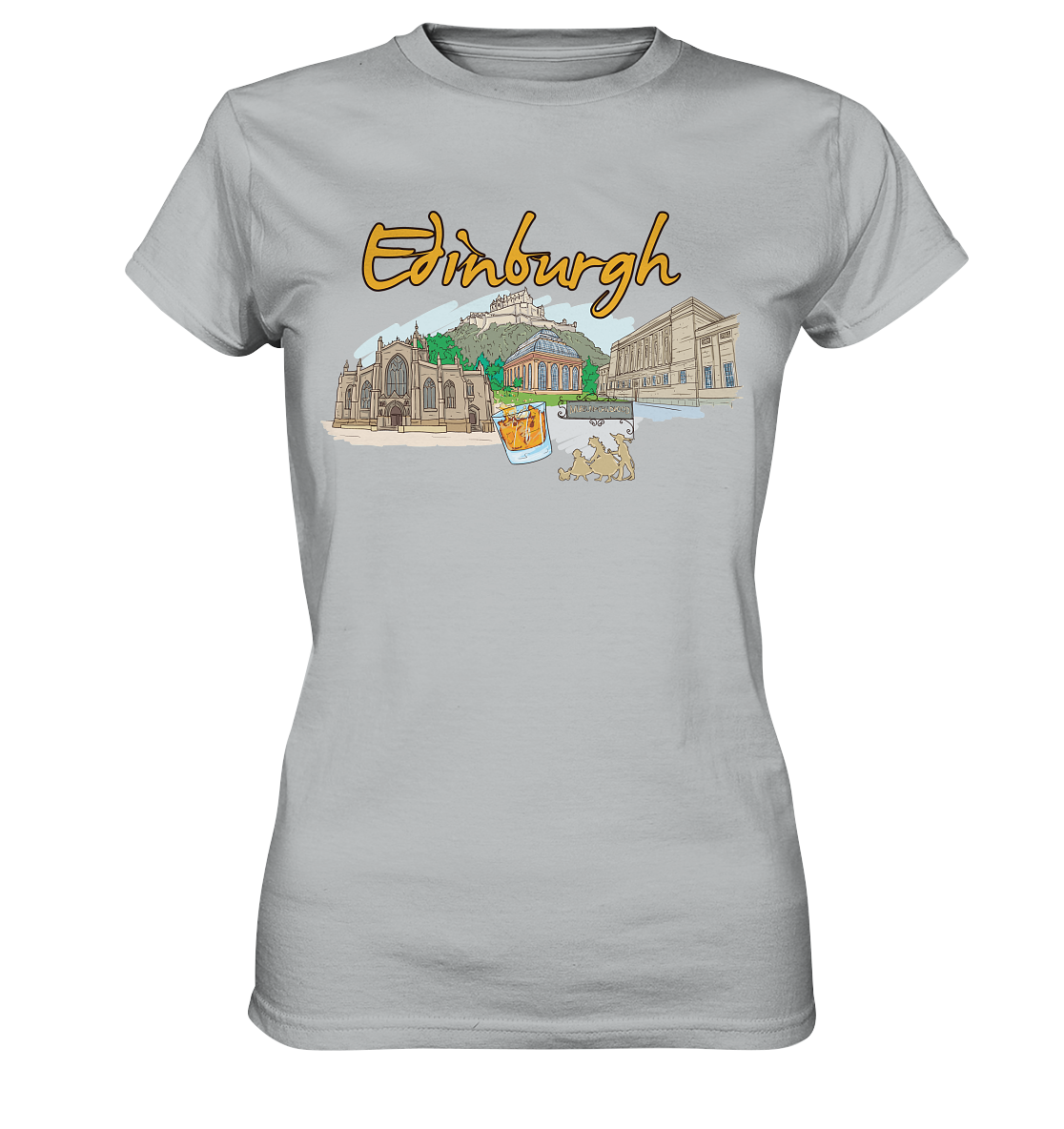 Edinburgh - Ladies Premium Shirt