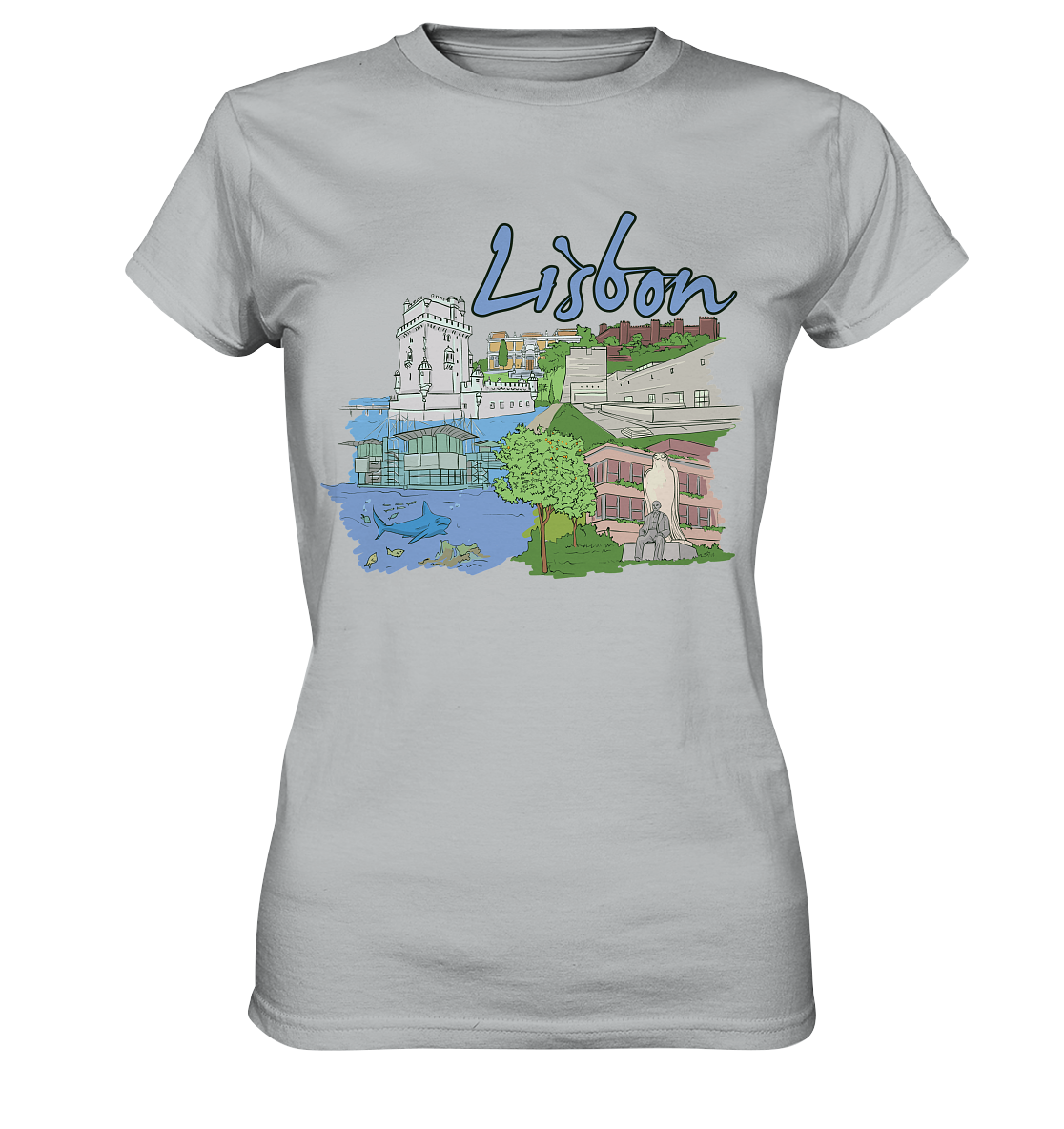 Lissabon  - Ladies Premium Shirt