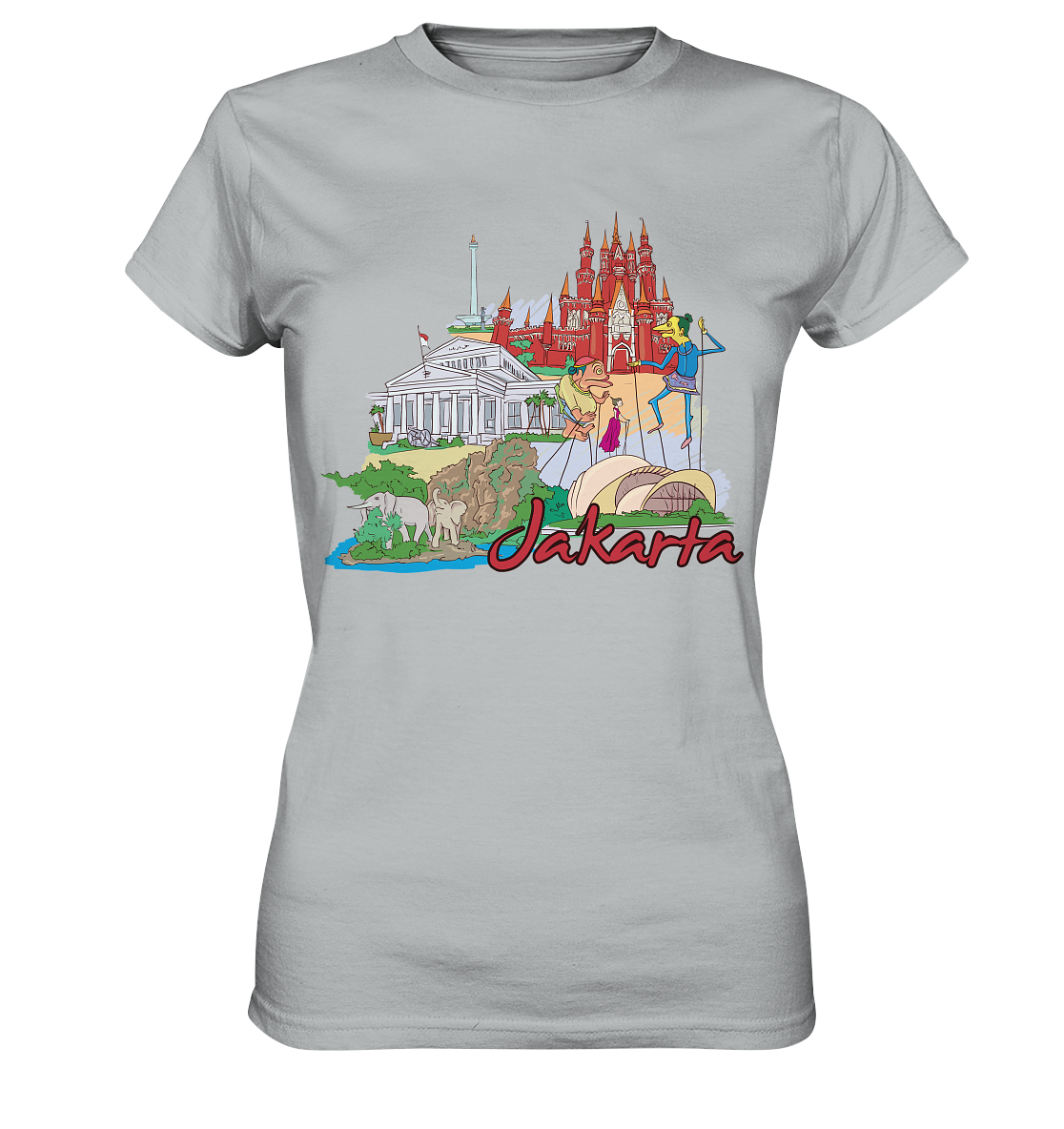 Jakarta - Ladies Premium Shirt
