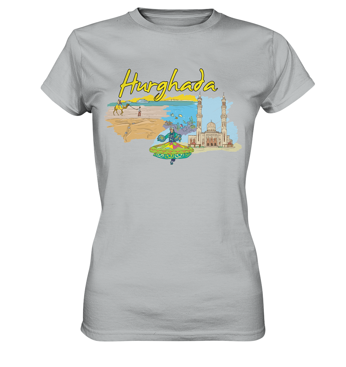 Hurghada - Ladies Premium Shirt