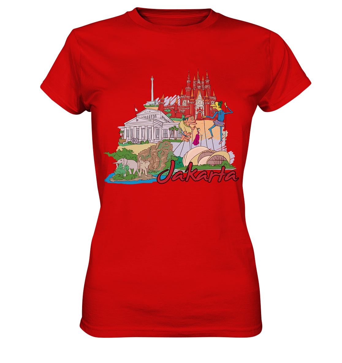 Jakarta - Ladies Premium Shirt