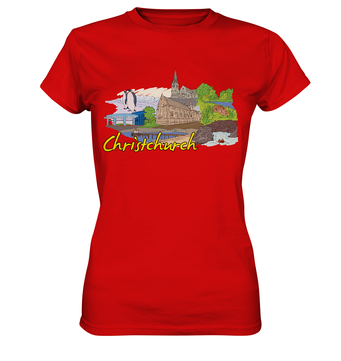 Christchurch - Ladies Premium Shirt