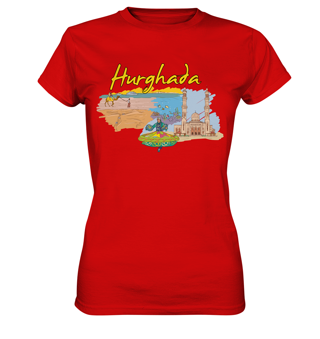 Hurghada - Ladies Premium Shirt