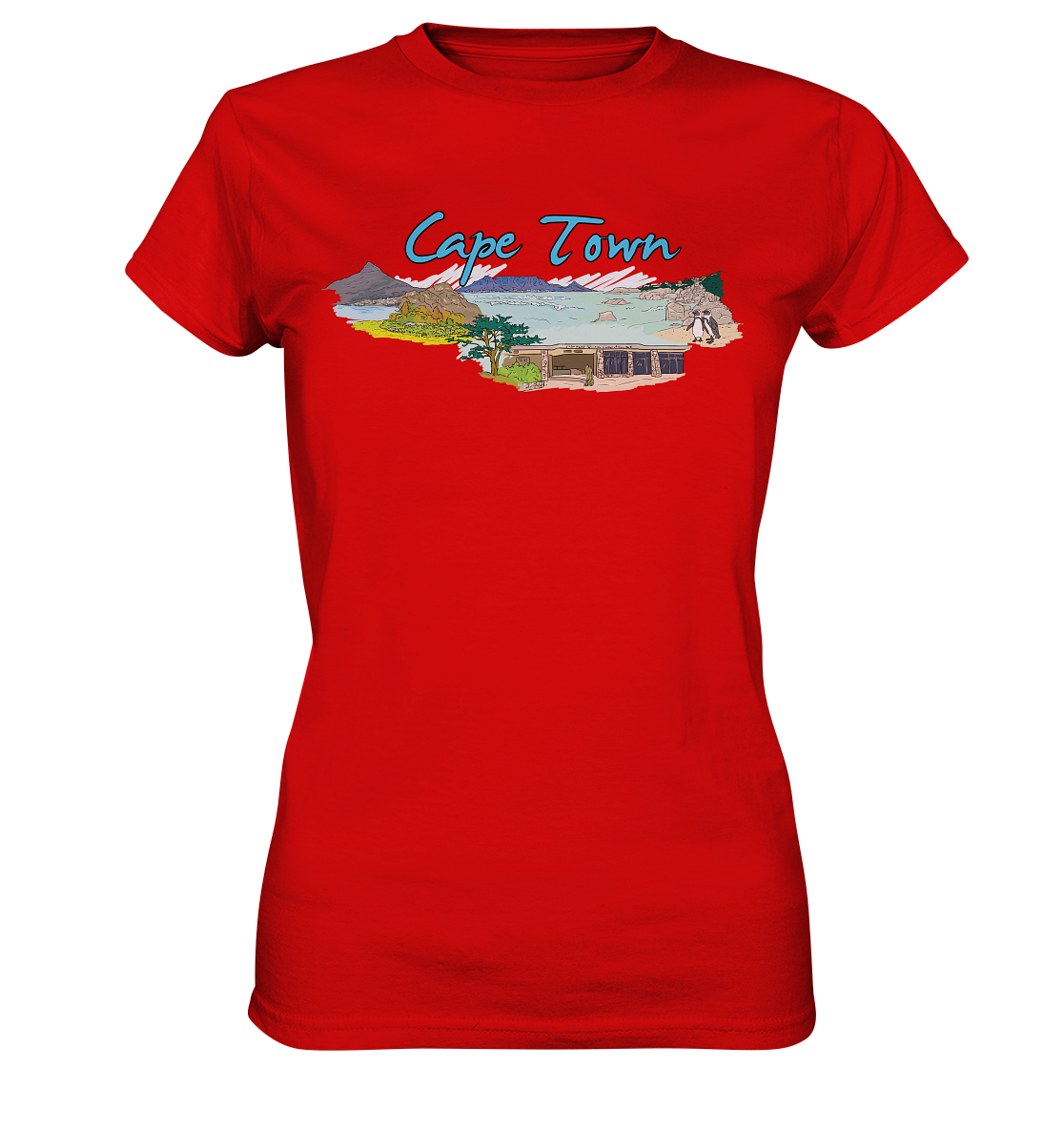 Kapstadt  - Ladies Premium Shirt