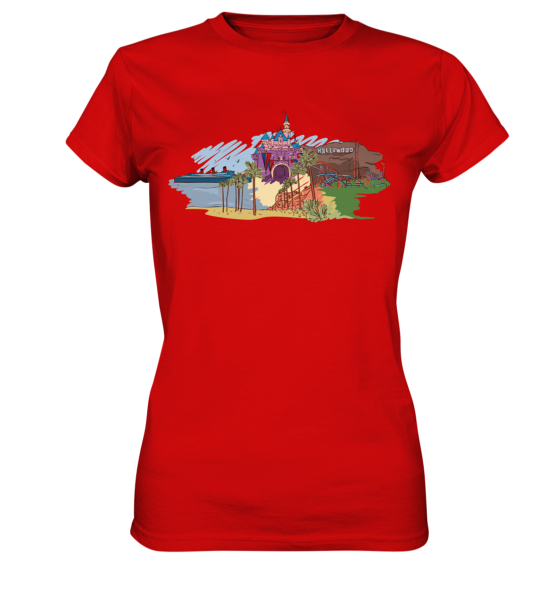 Hollywood  - Ladies Premium Shirt