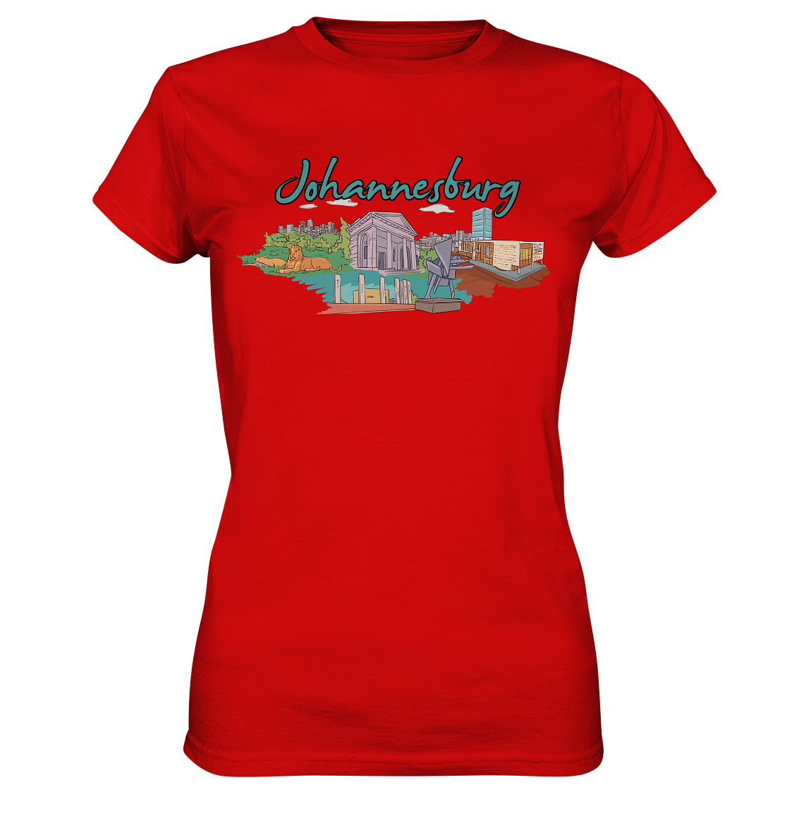 Johannesburg  - Ladies Premium Shirt