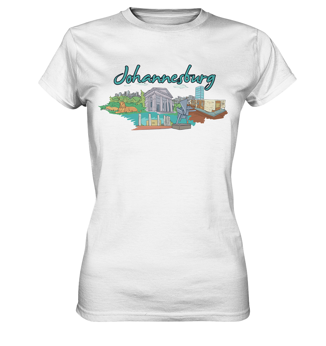 Johannesburg  - Ladies Premium Shirt