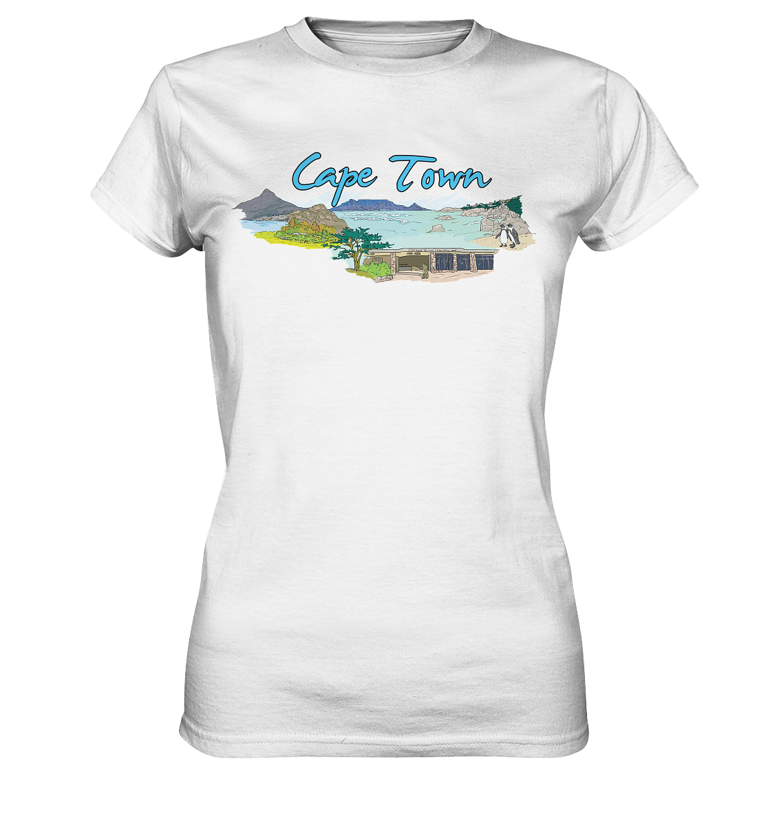 Kapstadt  - Ladies Premium Shirt