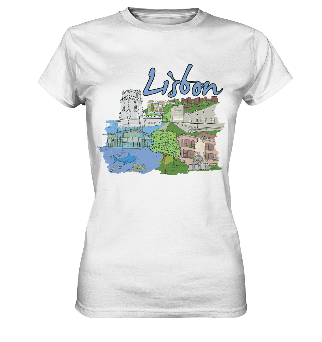 Lissabon  - Ladies Premium Shirt