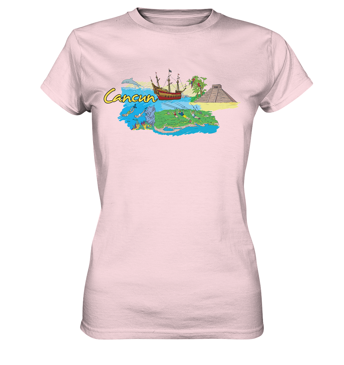 Cancun - Ladies Premium Shirt