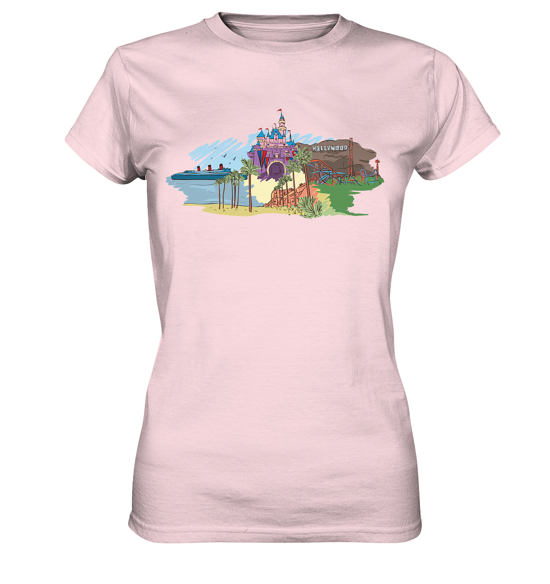 Hollywood  - Ladies Premium Shirt