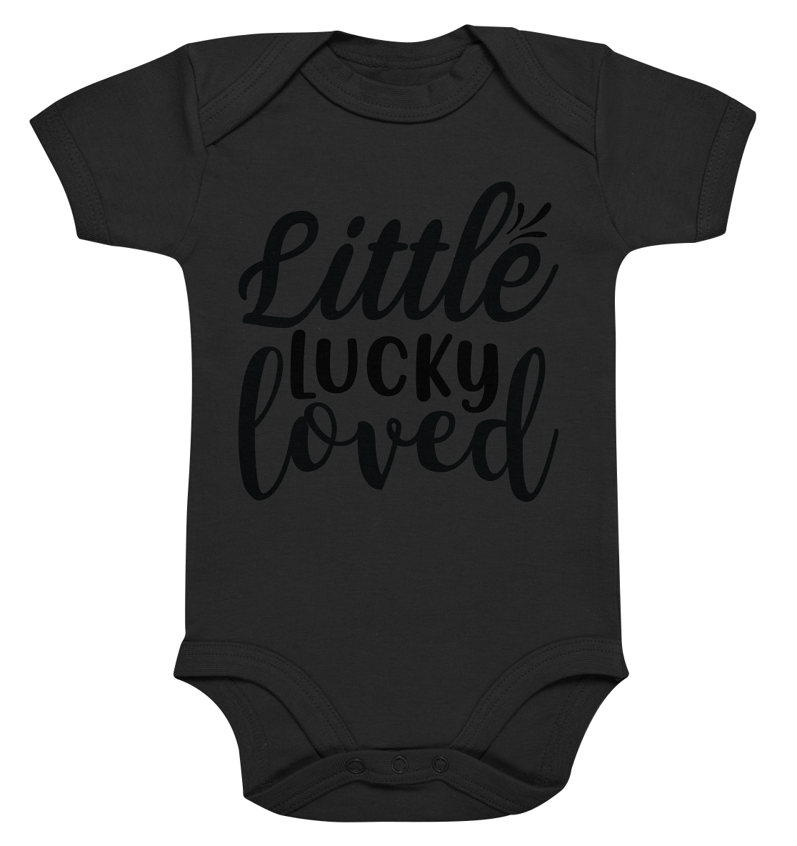 little lucky loved - Organic Baby Bodysuite