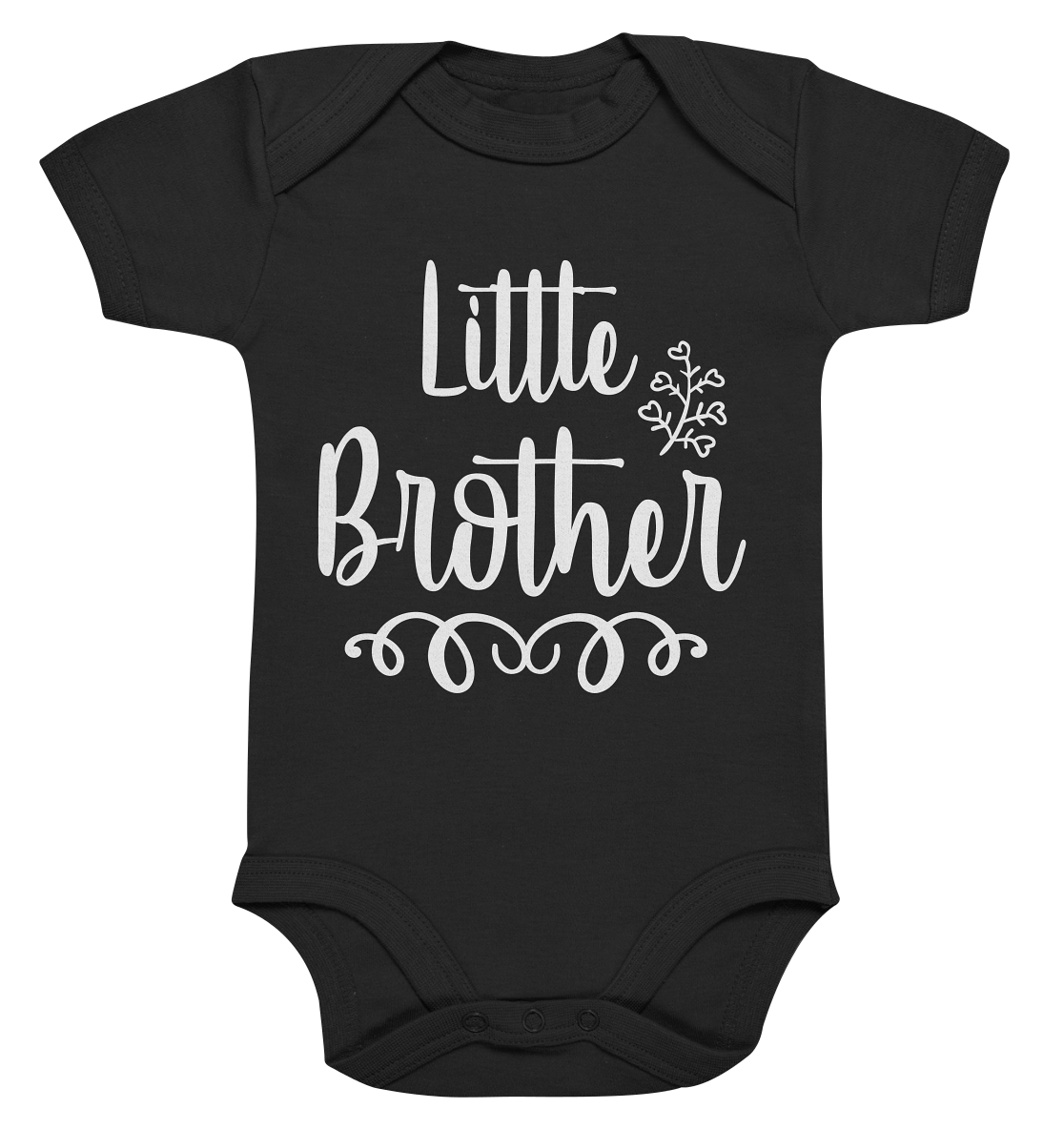 little brother - Organic Baby Bodysuite