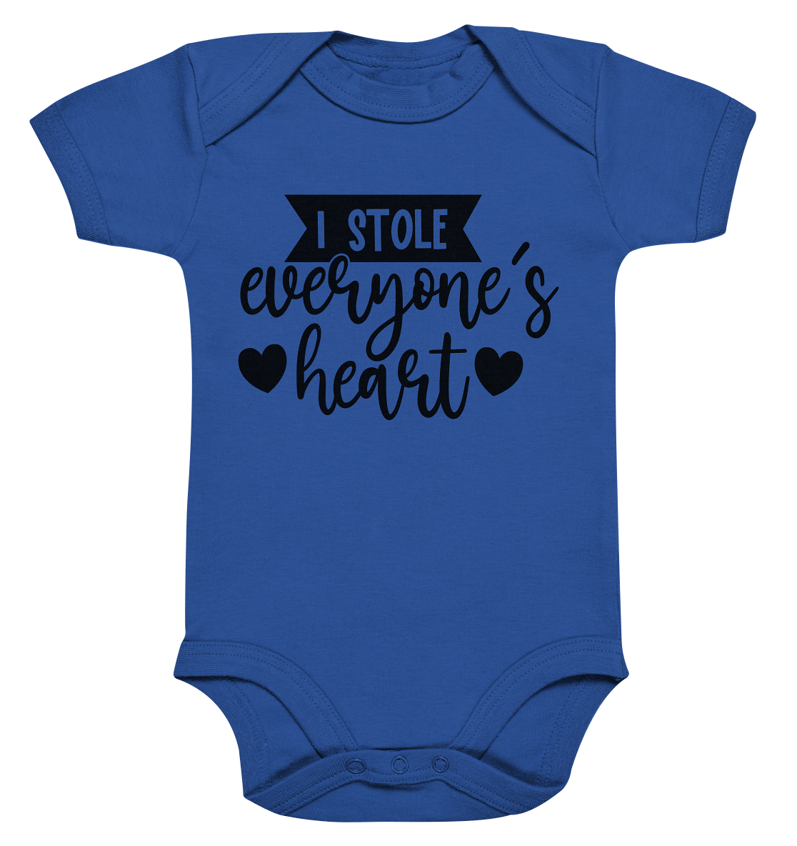 i stole everyones heart - Organic Baby Bodysuite