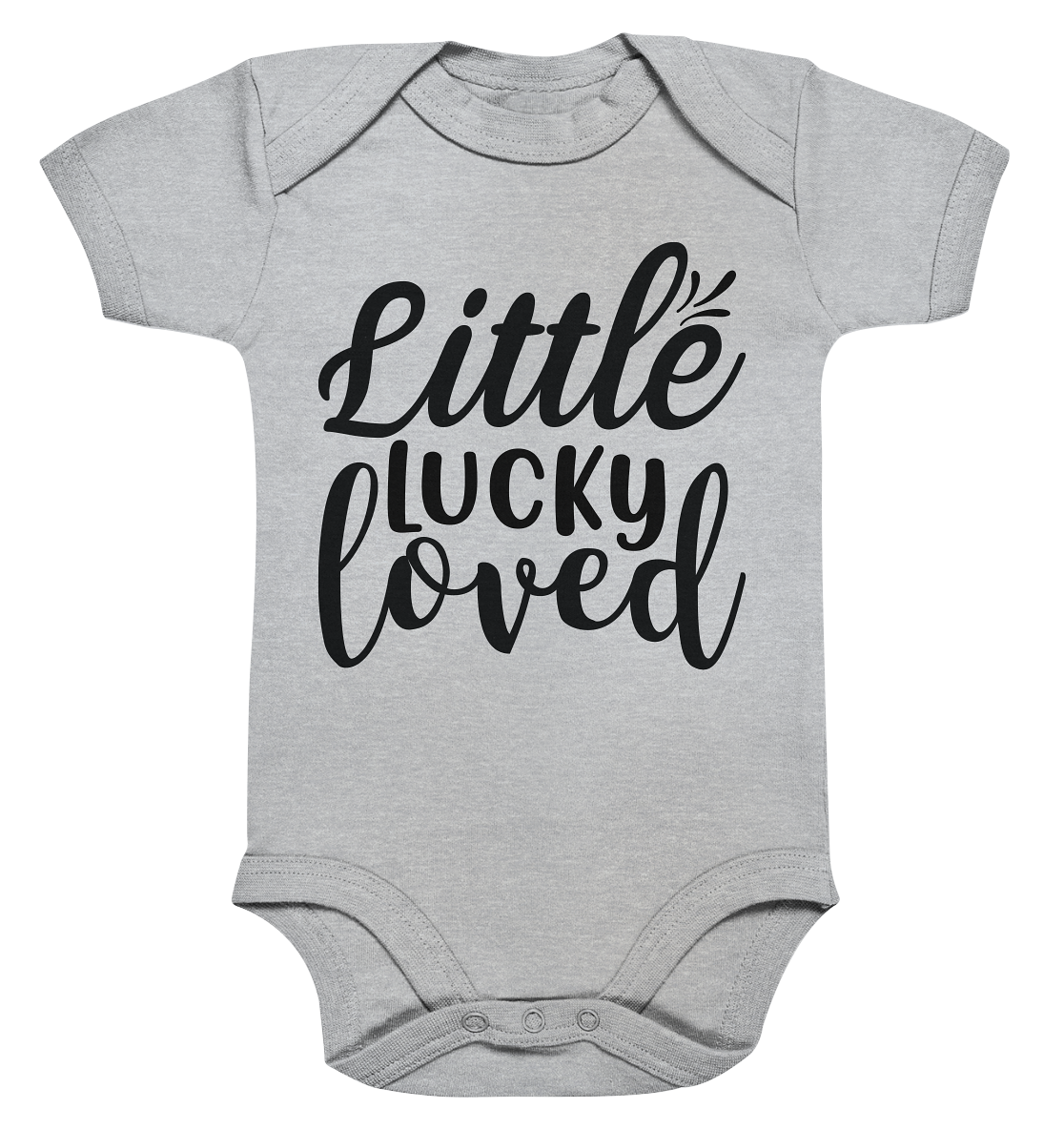 little lucky loved - Organic Baby Bodysuite