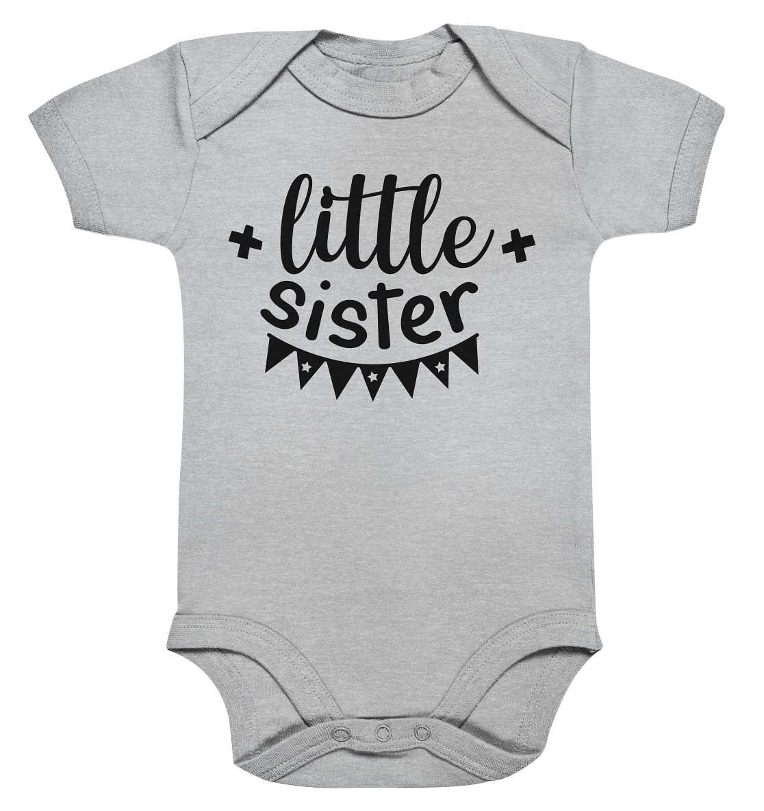little sister - Organic Baby Bodysuite