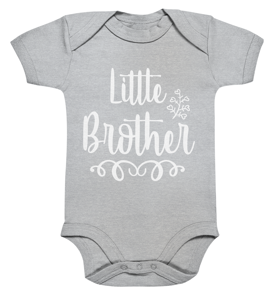 little brother - Organic Baby Bodysuite